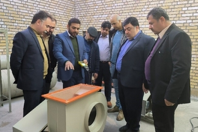 بازدید اتش نشانی قم - اسفند 1402